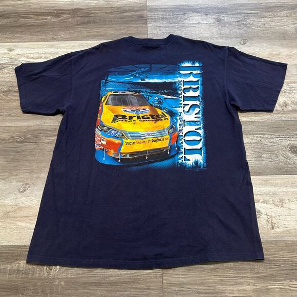2010 Chase Authentics Blue Mens XL Where The Thunder Rolls Tshirt - Picture 1 of 11
